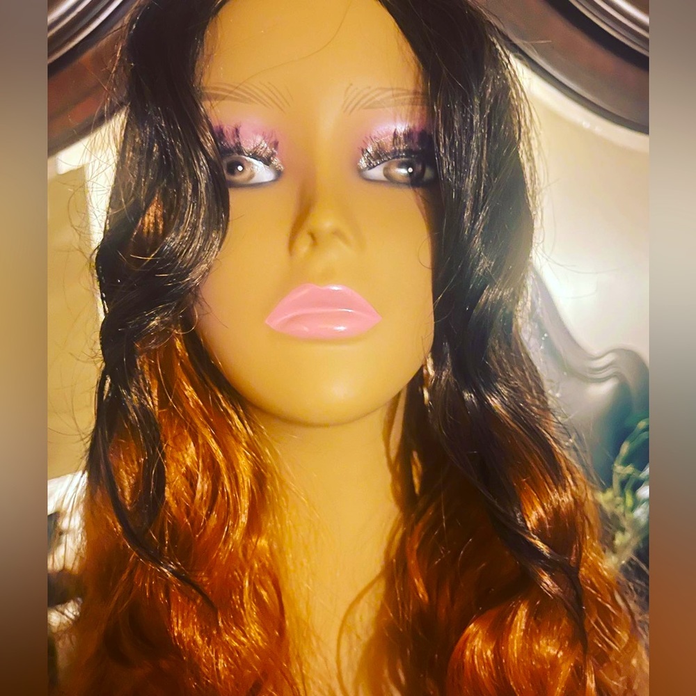 22 inch big curl wig